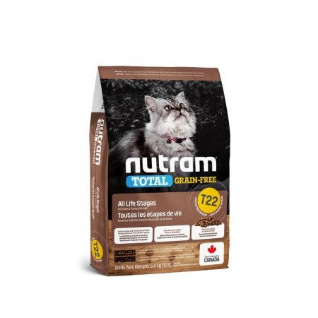 Nutram Total Grain Free kura, morka Cat 5,4 kg