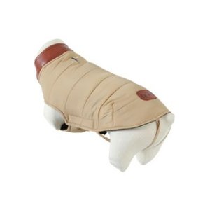 Obleček prešívaná bunda pre psov LONDON béžová 25cm Zol