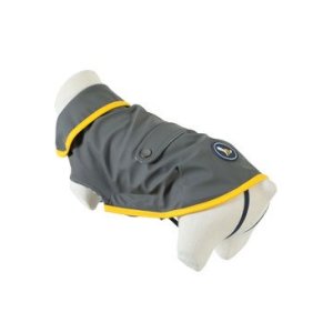 Obleček pláštenka pre psov ST MALO šedá 25cm Zolux