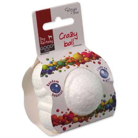 Hračka DF Crazy ball M loptička z ETPU materiálu 6,5 cm