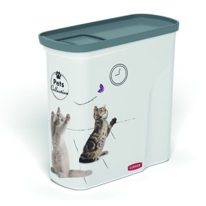 CURVER Kontajner na krmivo Vzor mačky 2l