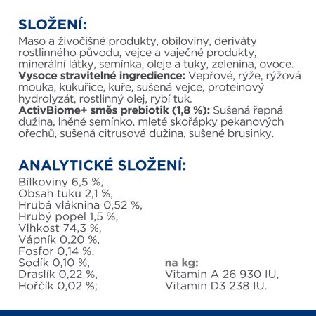 Hill’s Prescription Diet i/d Low Fat Starostlivosť o zažívanie konzerva pre psov 360 g