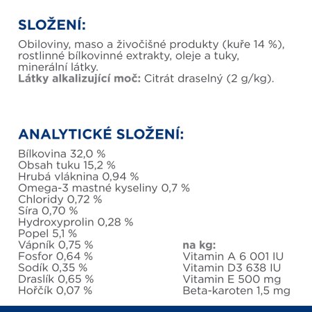 Hill’s Prescription Diet c/d Multicare Starostlivosť o močový systém pre mačky 3 kg