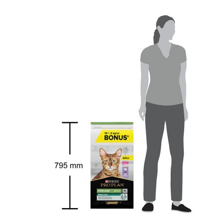 Pro Plan Cat Sterilised morka 10 + 2 kg