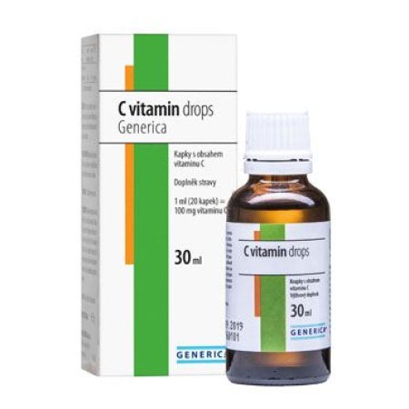 Vitamin C drops 30ml Generica