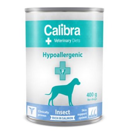 Calibra VD Dog konz. Hypoallergén. Insect&Salmon 400g