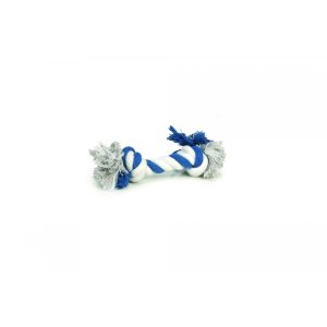 Beeztees Hračka pre psov Flossy lano modro biele 20cm