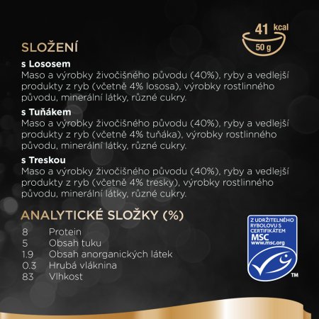 Sheba kapsička Rybí výběr 15 x 50 g