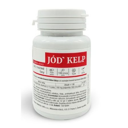 Jód kelp 100 tbl