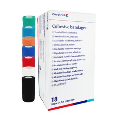 Ovínadlo elast. CVET samoad.10cmx4,5m mix farieb 18ks