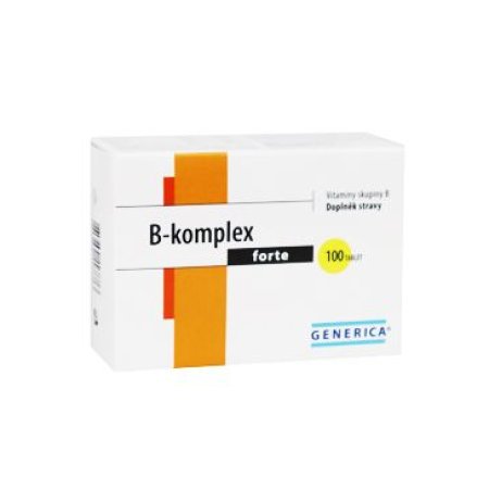 Vitamín B-komplex Forte Generica 100tbl