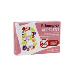 Vitamín B-komplex REPELENT pre deti drg 25 ROSEN