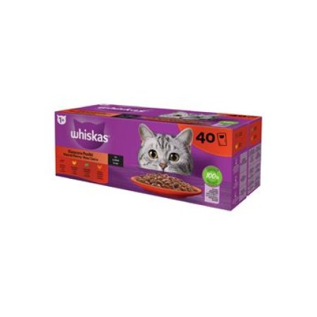 Whiskas vreciek. Core klas. výber š. 40x85g