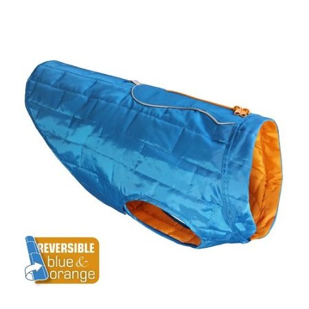 Kurgo Loft Nepremokavá bunda pre psov Blue/Orange XS