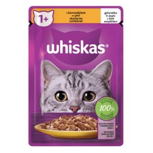 Whiskas vrecko s kuracím v želé 85 g