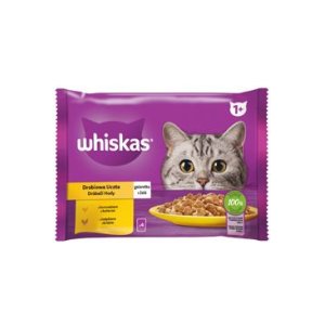 Whiskas kapsička Hydinový výber v želé 4 x 85 g