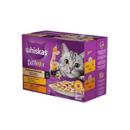 Whiskas vrecko Creamy Creations v šťave 12 x 85 g