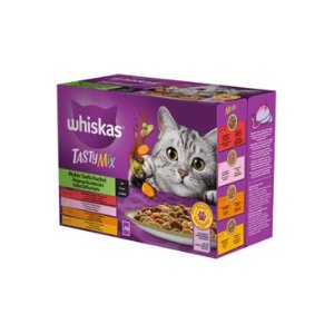 Whiskas vreciek. Tasty Mix Chef"s Choice12x85g