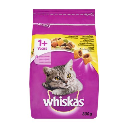 Whiskas granule s kuracím 300 g