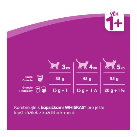 Whiskas granule s kuracím 300 g
