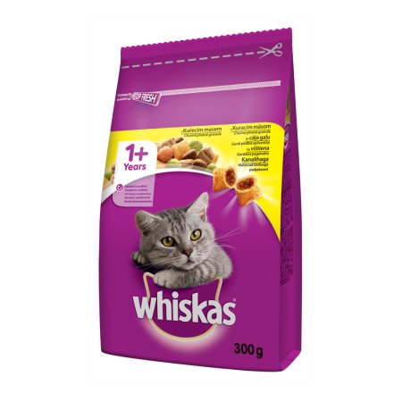 Whiskas granule s kuracím 300 g
