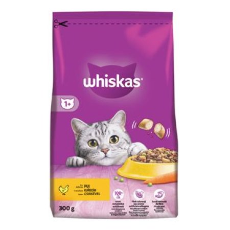 Whiskas granule s kuracím 300 g