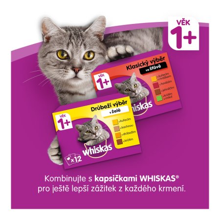 Whiskas granule s kuracím 300 g