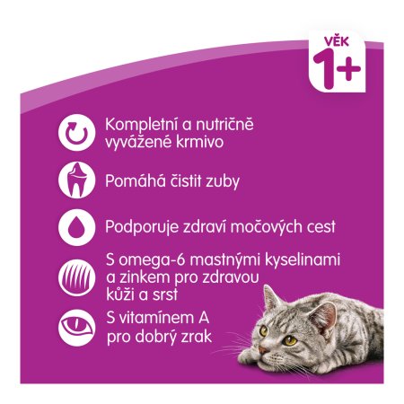 Whiskas granule s kuracím 300 g