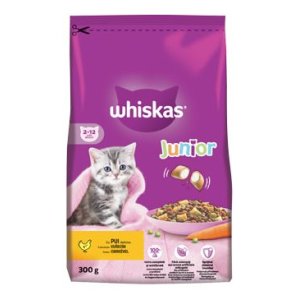 Whiskas granule Junior s kuracím 300 g