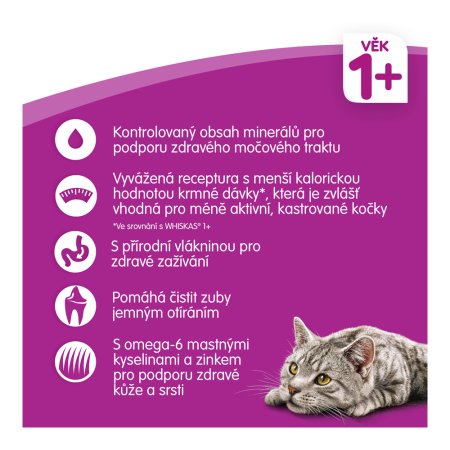 Whiskas granule Sterile s kuracím 1,4 kg