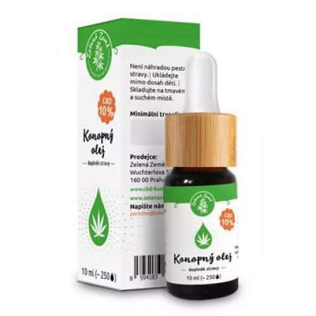 CBD Konopný olej 10% 10 ml