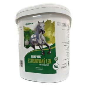 Mikrop Horse Ľan extrudovaný pre kone 5kg