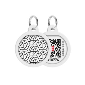 WAUDOG múdra ID známka s QR tagom Geometria