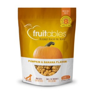 Fruitables Baked Odmeny pre psov tekvica a banán 198g