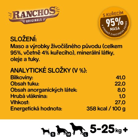 Pedigree Pochúťka Ranchos kuracie 70 g