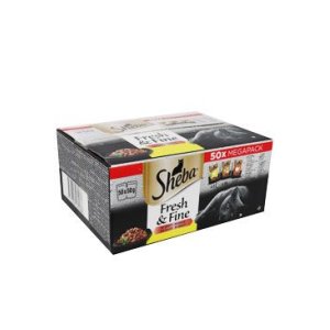 Sheba kapsička Fresh&Fine drůbeží výběr 50x50 g