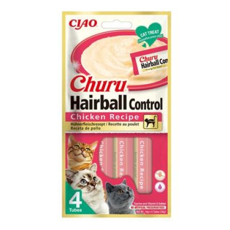 Chúru Cat Hairball Chicken Recipe 4x14g