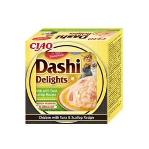 Churu Cat CIAO Dashi kura s tuniakom a hrebenatkou 70g