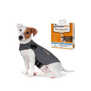 Vesta upokojujúca ThunderShirt pre psov šedá S