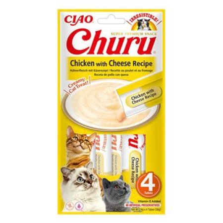 Chúru Cat Chicken with Cheese Recipe 4x14g