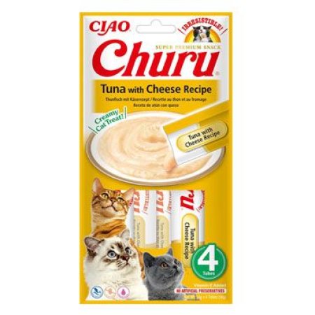 Chúru Cat Tuna with Cheese Recipe 4x14g