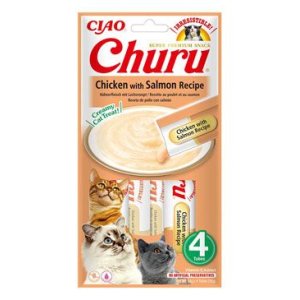 Chúru Cat Chicken with Salmon Recipe 4x14g