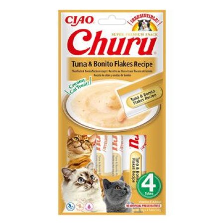 Chúru Cat Tuna & Bonito Flakes Recipe 4x14g