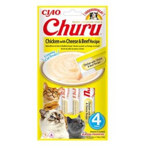 Chúru Cat Chicken with Beef & Cheese Recipe 4x14g