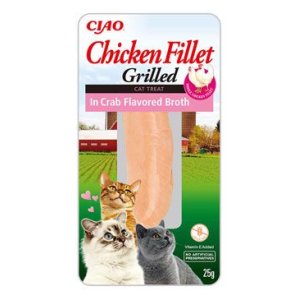 Chúru Cat Chicken Fillet in Crab Flavored Broth 25g