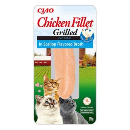 Chúru Cat Chicken Fillet in Scallop Flav.Broth 25g