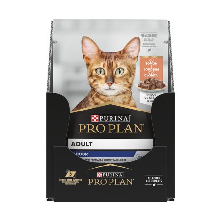 Pro Plan Cat Housecat vrecko losos 26 x 85 g