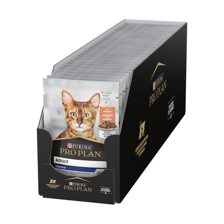 Pro Plan Cat Housecat vrecko losos 26 x 85 g