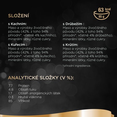 SHEBA kapsička Hydinový výber 40x85 g
