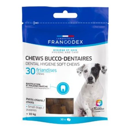 Francodex Pochúťka Dental pre šteňatá a psy do 10kg